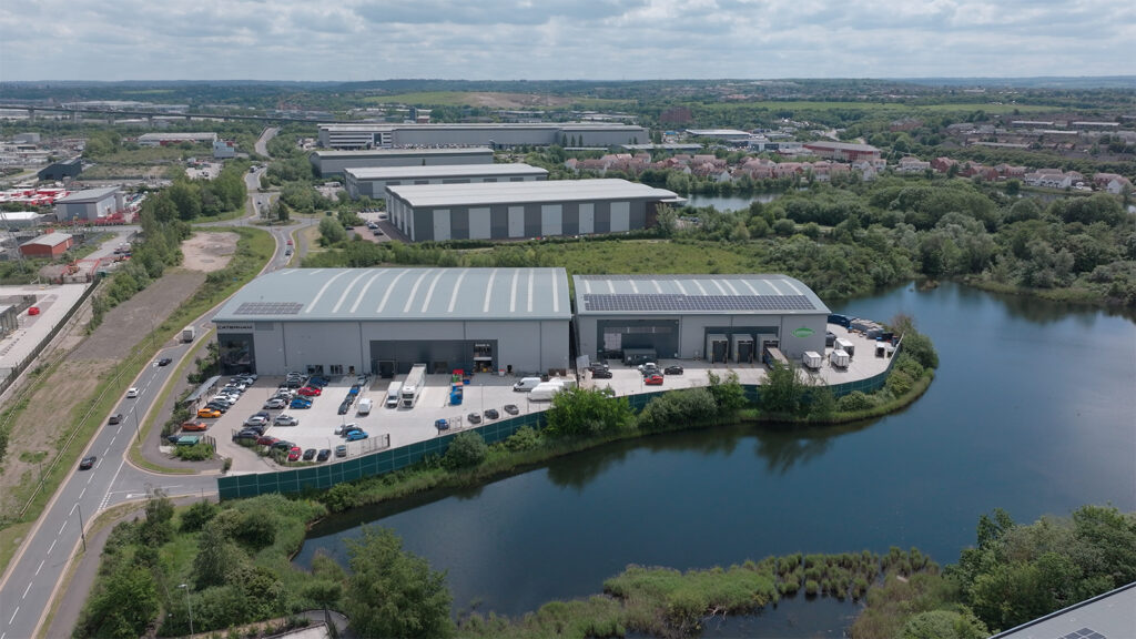 Caterham's new HQ in Dartford, Kent